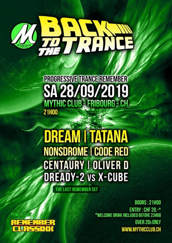 20190928 Back To The Trance